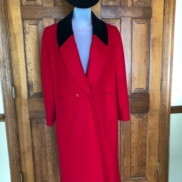 leslie fay wool coat